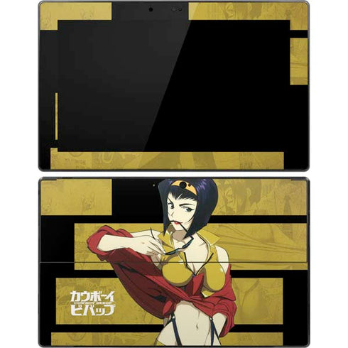 Cowboy Bebop Faye Surface Pro Tablet Skin
