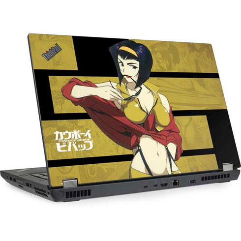 Cowboy Bebop Faye Lenovo ThinkPad Skin