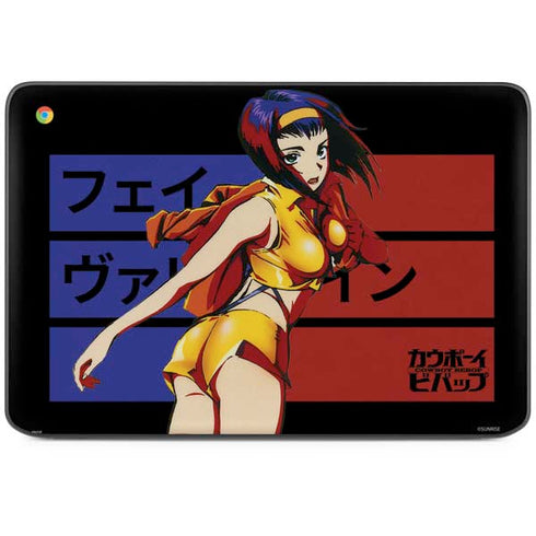 Cowboy Bebop Faye Valentine HP Chromebook Skin