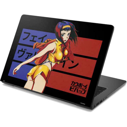 Cowboy Bebop Faye Valentine Dell Chromebook Skin