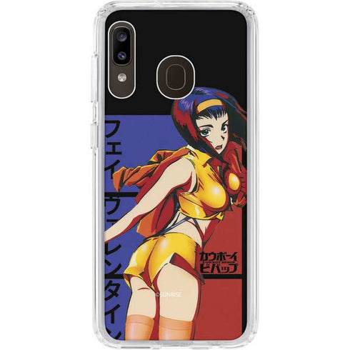 Cowboy Bebop Faye Valentine Galaxy A20 Clear Case