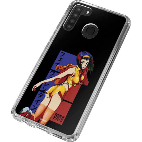 Cowboy Bebop Faye Valentine Galaxy A21 Clear Case
