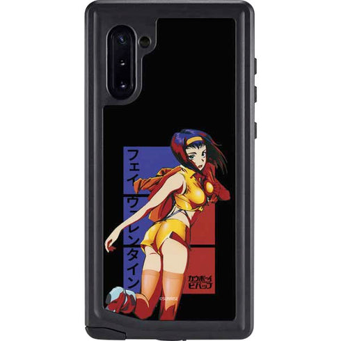 Cowboy Bebop Faye Valentine Galaxy Note 10 Waterproof Case