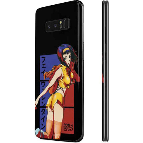 Cowboy Bebop Faye Valentine Galaxy Note 8 Skin