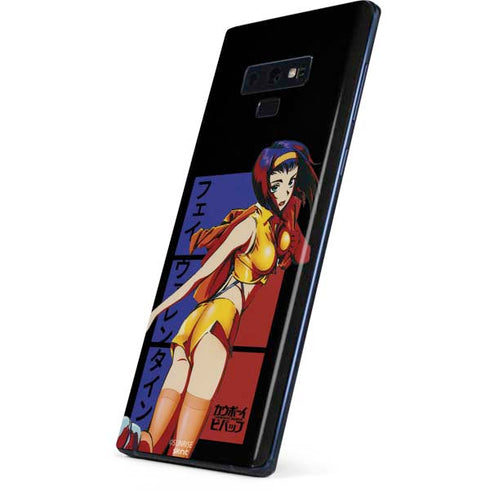 Cowboy Bebop Faye Valentine Galaxy Note 9 Skin
