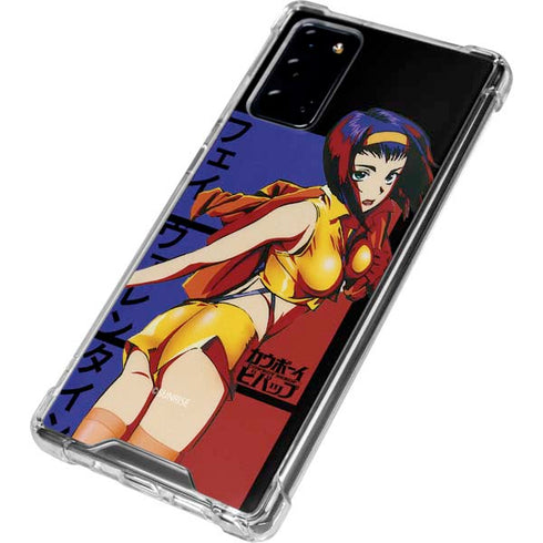 Cowboy Bebop Faye Valentine Galaxy Note20 5G Clear Case