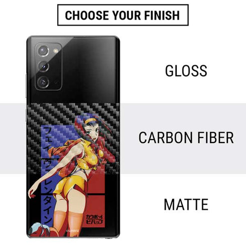 Cowboy Bebop Faye Valentine Galaxy Note20 5G Skin