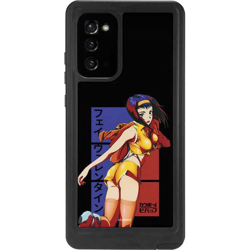 Cowboy Bebop Faye Valentine Galaxy Note20 5G Waterproof Case