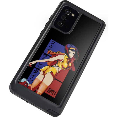 Cowboy Bebop Faye Valentine Galaxy Note20 5G Waterproof Case