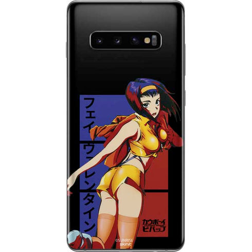 Cowboy Bebop Faye Valentine Galaxy S10 Plus Skin
