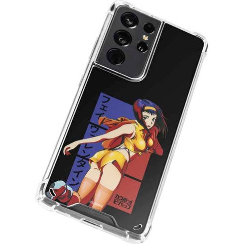 Cowboy Bebop Faye Valentine Galaxy S21 Ultra 5G Clear Case