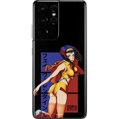 Cowboy Bebop Faye Valentine Galaxy S21 Ultra 5G Skin