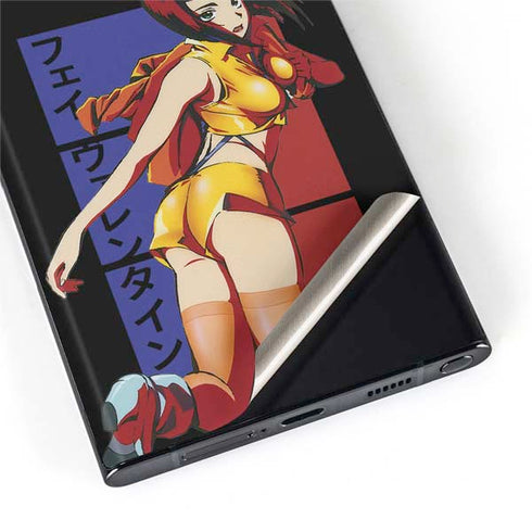 Cowboy Bebop Faye Valentine Galaxy S22 Ultra Skin