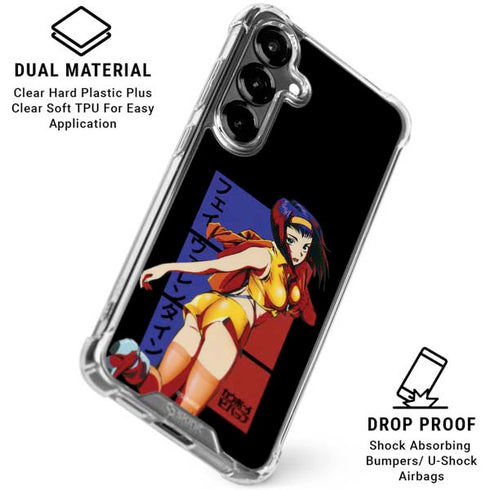 Cowboy Bebop Faye Valentine Galaxy S26 Plus Clear Case