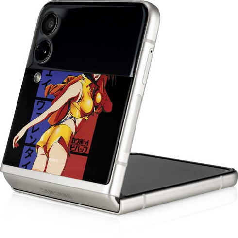Cowboy Bebop Faye Valentine Galaxy Z Flip3 5G Skin