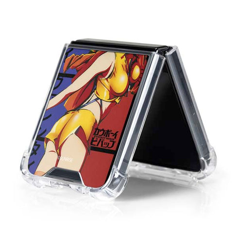 Cowboy Bebop Faye Valentine Galaxy Z Flip5 5G Clear Case