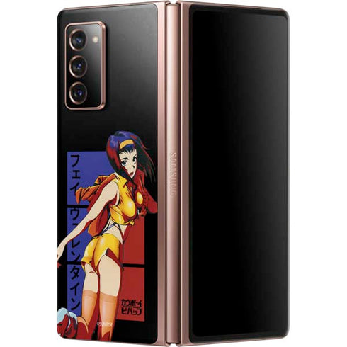Cowboy Bebop Faye Valentine Galaxy Z Fold2 5G Skin