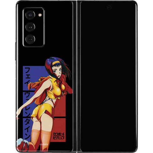 Cowboy Bebop Faye Valentine Galaxy Z Fold2 5G Skin