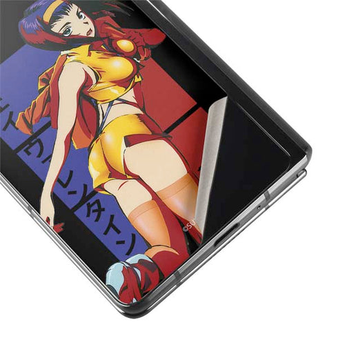 Cowboy Bebop Faye Valentine Galaxy Z Fold2 5G Skin