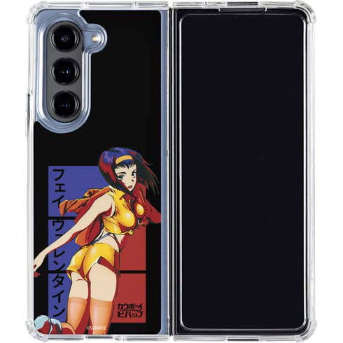 Cowboy Bebop Faye Valentine Galaxy Z Fold5 5G Clear Case