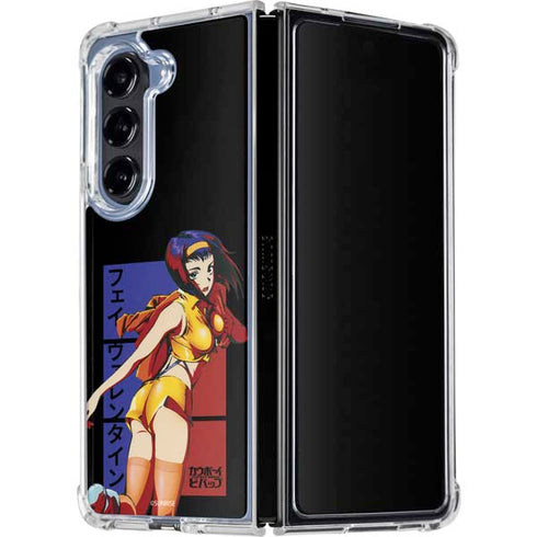 Cowboy Bebop Faye Valentine Galaxy Z Fold5 5G Clear Case