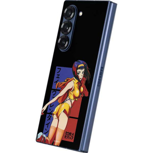 Cowboy Bebop Faye Valentine Galaxy Z Fold6 Skin