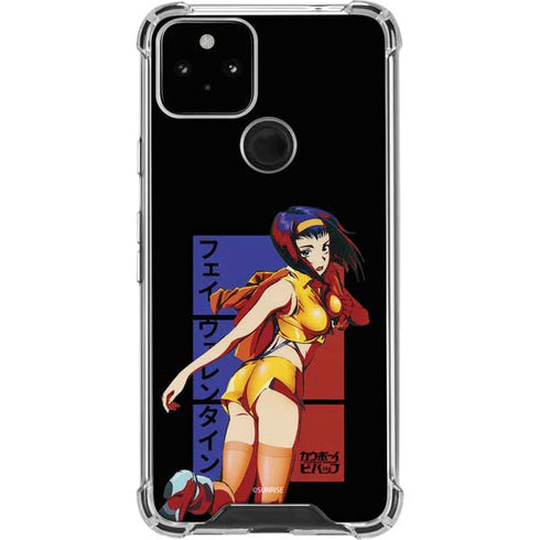 Cowboy Bebop Faye Valentine Google Pixel 5 Clear Case