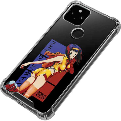 Cowboy Bebop Faye Valentine Google Pixel 5 Clear Case