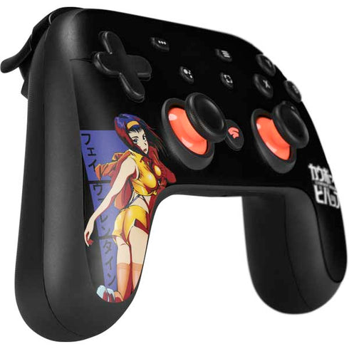 Cowboy Bebop Faye Valentine Google Stadia Controller Skin
