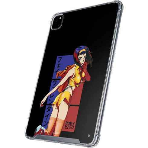 Cowboy Bebop Faye Valentine iPad Pro 12.9in (2020) Clear Case