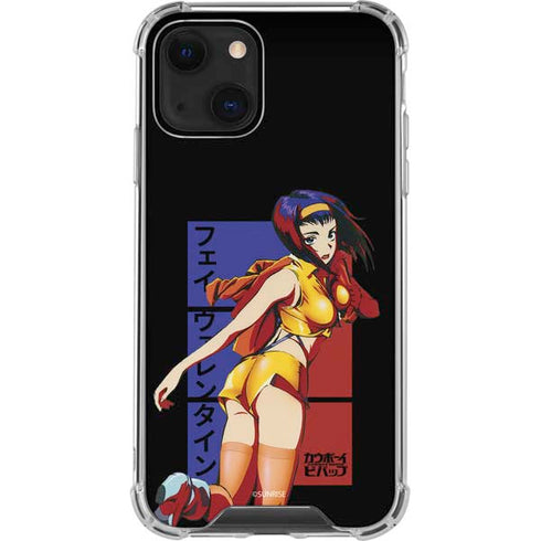 Cowboy Bebop Faye Valentine iPhone 13 Clear Case