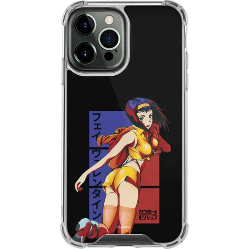 Cowboy Bebop Faye Valentine iPhone 14 Pro Max Clear Case