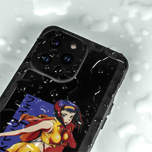 Cowboy Bebop Faye Valentine iPhone 14 Pro Waterproof Case
