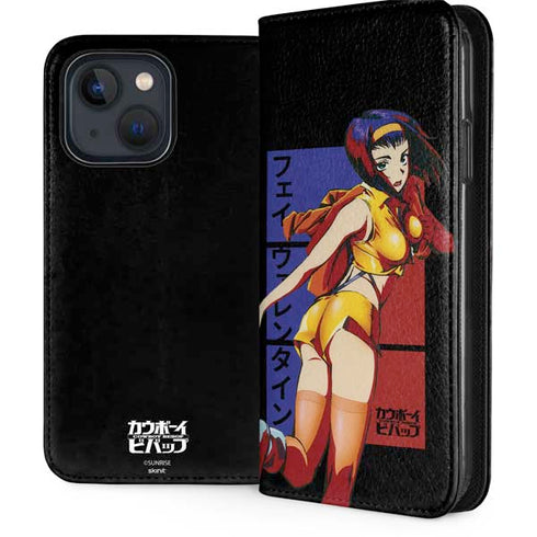 Cowboy Bebop Faye Valentine iPhone 15 Plus Folio Case