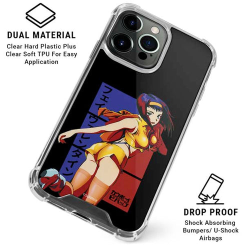 Cowboy Bebop Faye Valentine iPhone 16 Pro Clear Case