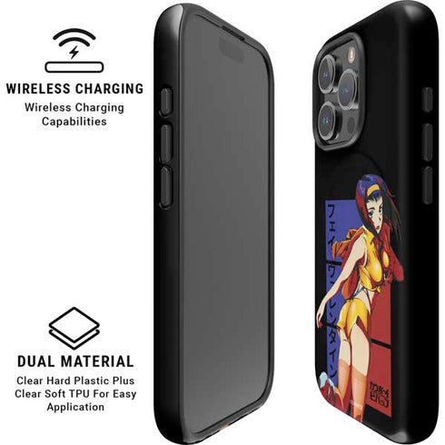 Cowboy Bebop Faye Valentine iPhone 16 Pro Max Magsafe Impact Case