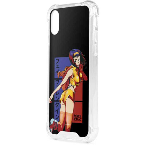 Cowboy Bebop Faye Valentine iPhone XS Clear Case