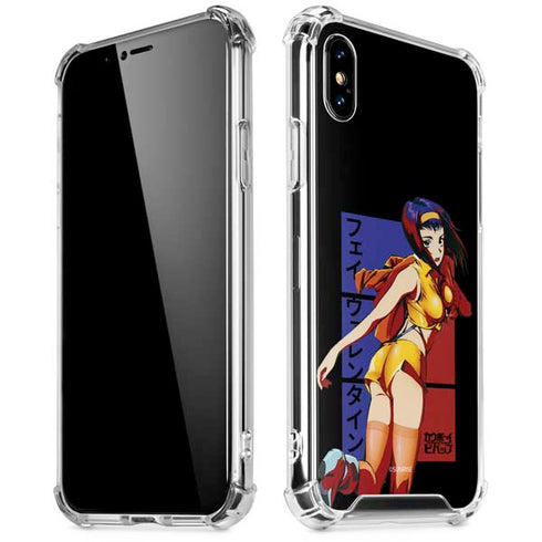 Cowboy Bebop Faye Valentine iPhone XS Max Clear Case