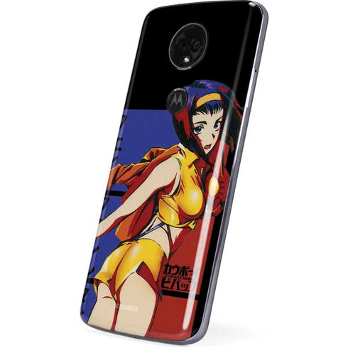 Cowboy Bebop Faye Valentine Moto E5 Plus Skin