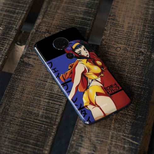 Cowboy Bebop Faye Valentine Moto E5 Plus Skin