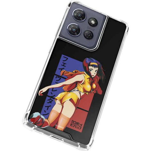 Cowboy Bebop Faye Valentine Moto G 5G (2025) Clear Case