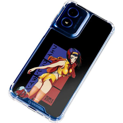 Cowboy Bebop Faye Valentine Moto G 5G (2024) Clear Case