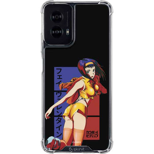 Cowboy Bebop Faye Valentine Moto G Power 5G (2024) Clear Case