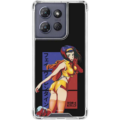 Cowboy Bebop Faye Valentine Moto G Power 5G (2025) Clear Case