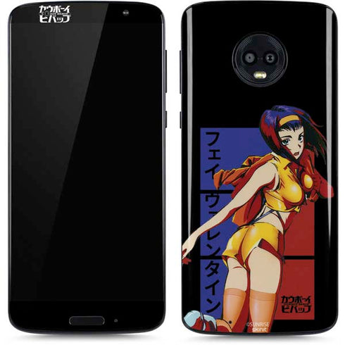 Cowboy Bebop Faye Valentine Moto G6 Skin