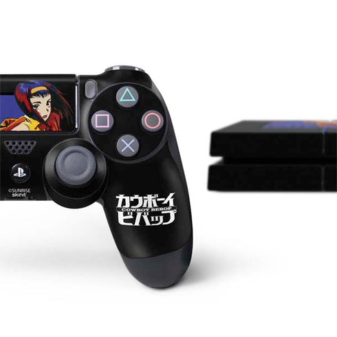 Cowboy Bebop Faye Valentine PS4 Console and Controller Bundle Skin