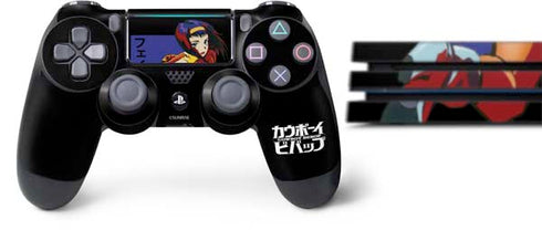 Cowboy Bebop Faye Valentine PS4 Pro Bundle Skin