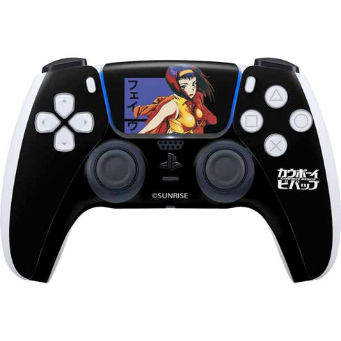 Cowboy Bebop Faye Valentine PS5 Controller Skin