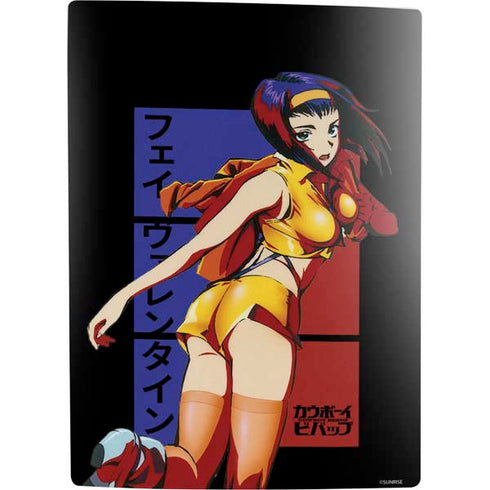 Cowboy Bebop Faye Valentine PS5 Digital Edition Console Skin