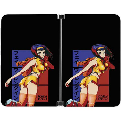 Cowboy Bebop Faye Valentine Surface Duo Skin